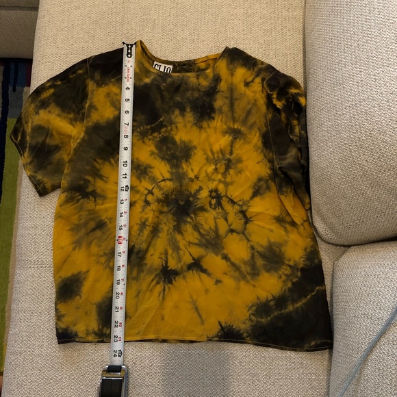 Tie Dye Silk Blouse S - Picture 6 of 6